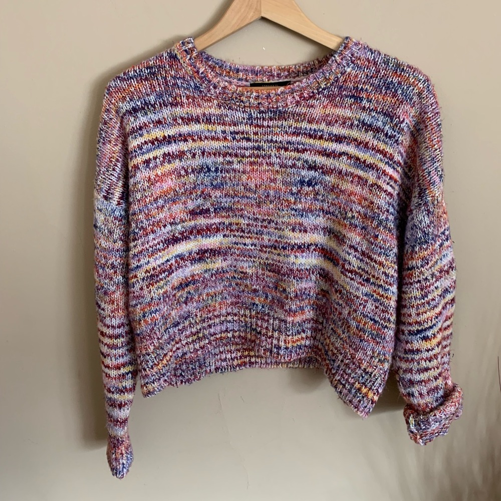 Forever 21 Colorful knit sweater, cozy, cute, casual, warm, casual, spring